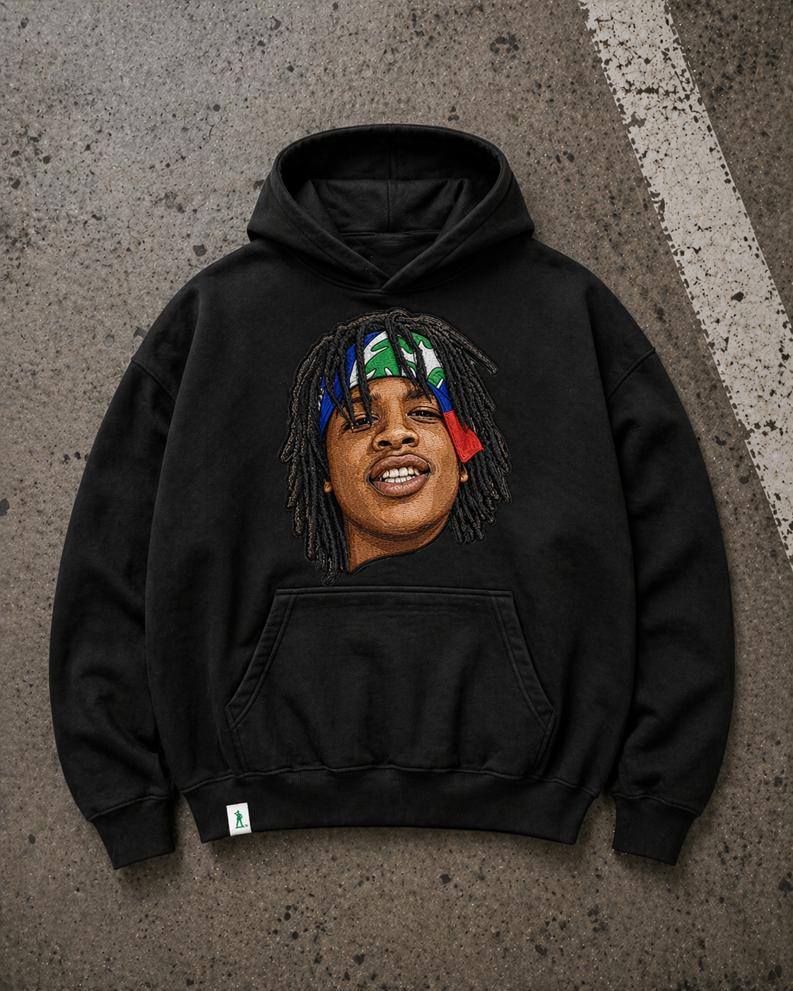 TROOPZ LA Capone Hoodie view 3